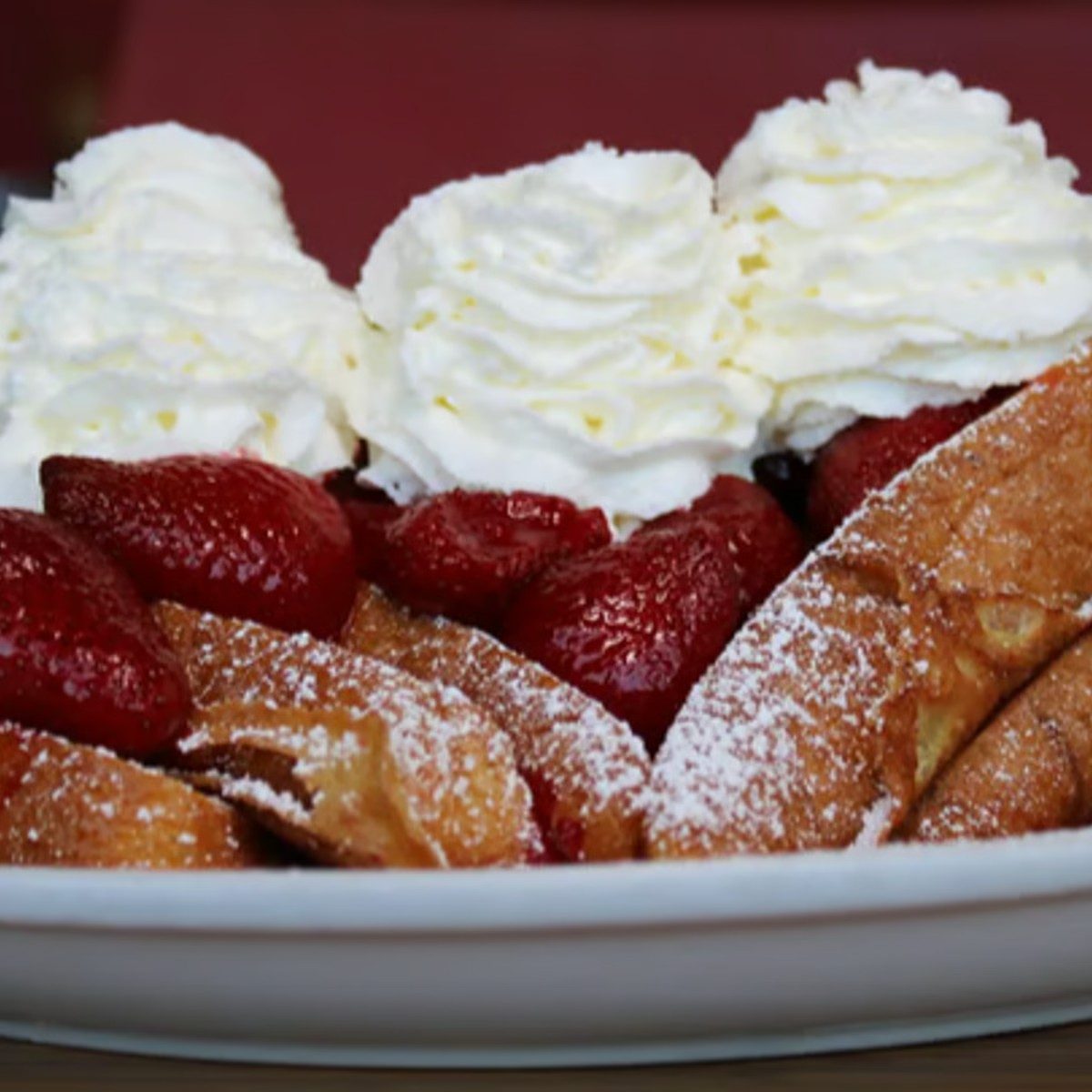 Strawberry French Toast.
