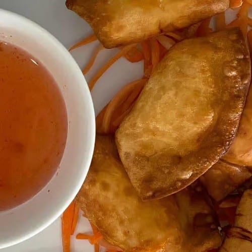 3. Crab Rangoon (6 Pcs.).