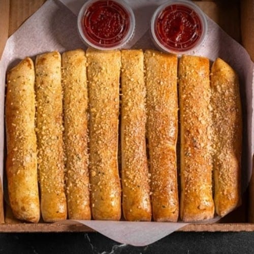 Garlic Breadsticks.
