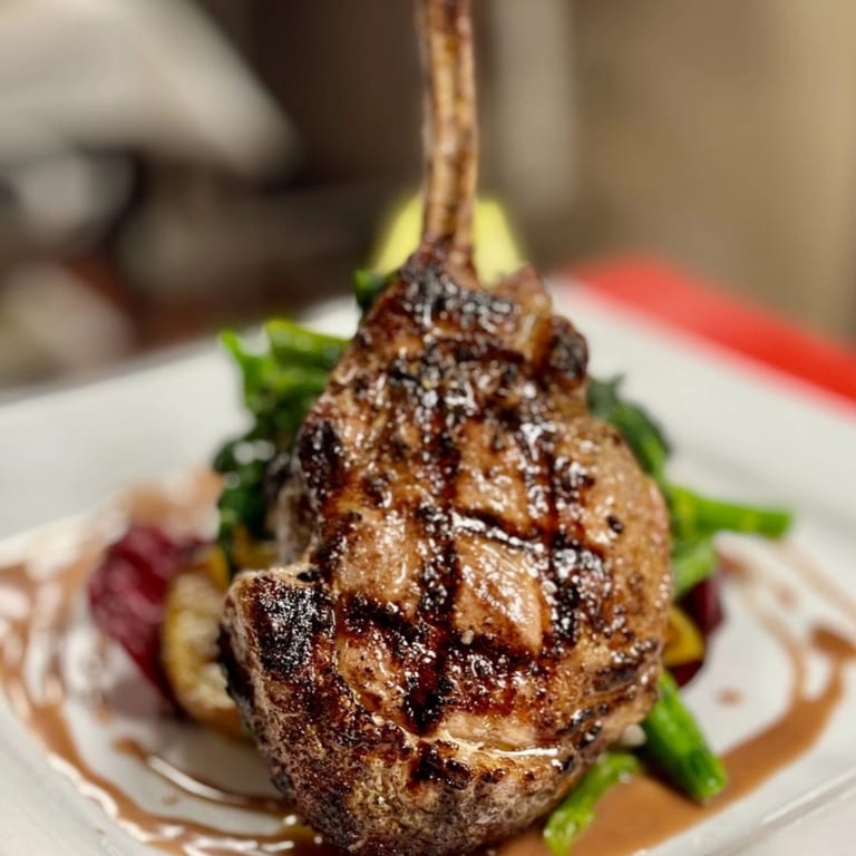 Indulge in Our Veal Chop Special!