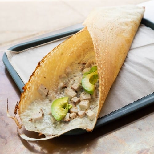 Chicken, Cheese & Avocado.