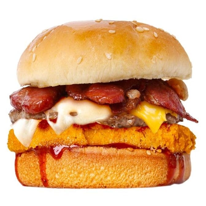 14. Double Western Burger.