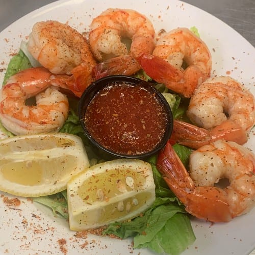 Jumbo Shrimp Cocktail.