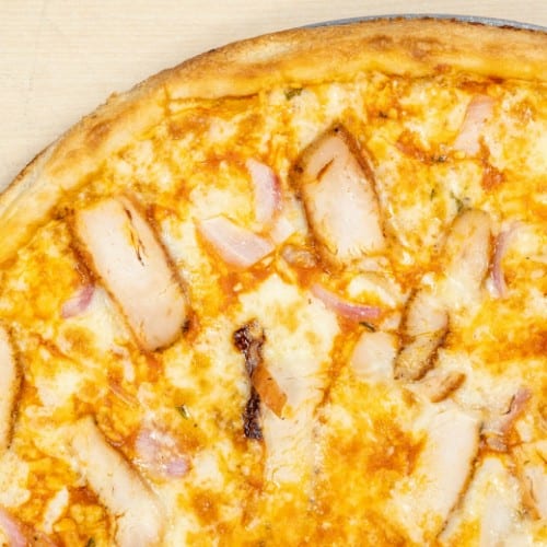 Buffalo Chicken Pizza.
