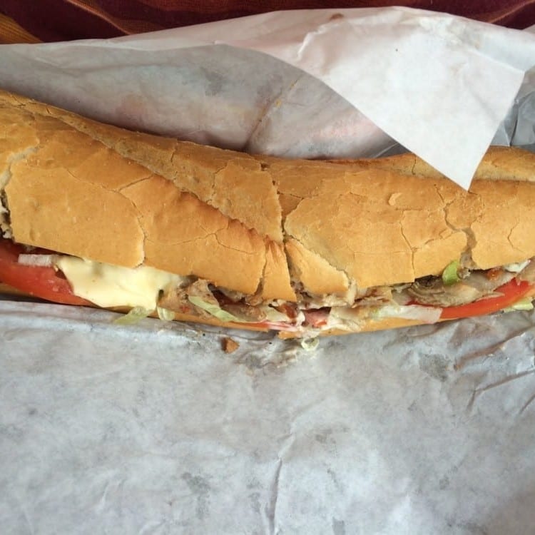 Chicken Bacon Ranch Sandwich.