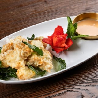 Five Spice Tempura Chicken Nuggets