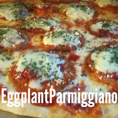 EGGPLANT PARMIGIANA LARGE.