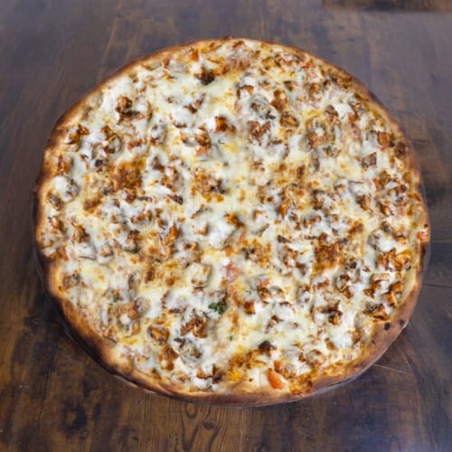 Cajun Chicken Pizza.