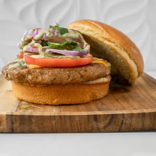 Chicken Chapli Patty Burger