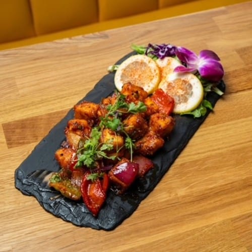 Chilli Paneer.