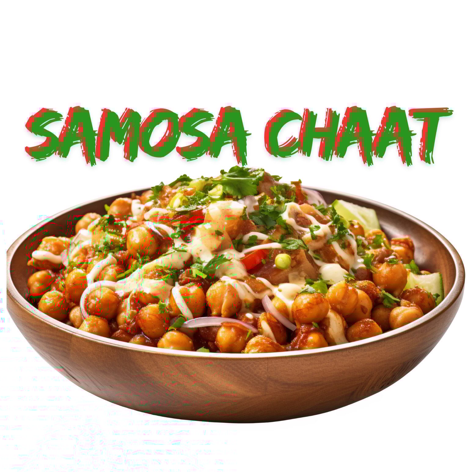 Samosa Chaat.
