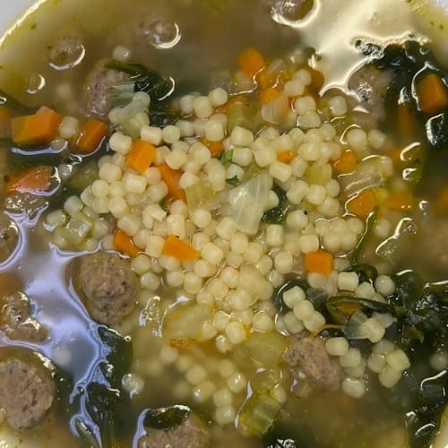 Italian Wedding Soup.