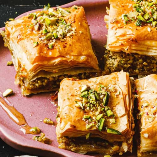 Baklava Pastry.