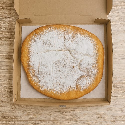 Deep - Fried Pizza Dough.