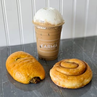 Kolache + Donut + Drink Combo