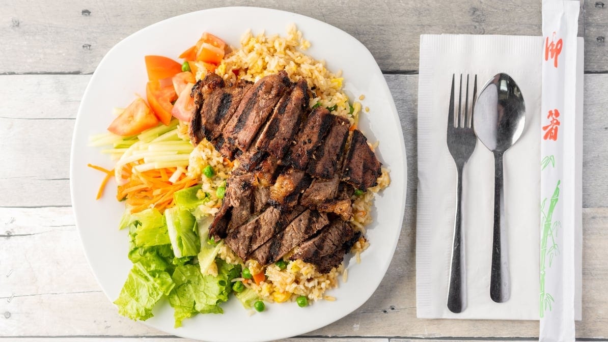 F2. Beef Fried Rice.