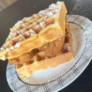 Chicken and Waffles Sandwich
