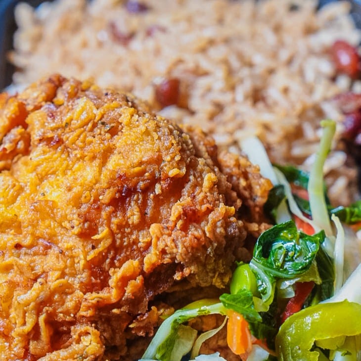 Lunch Special Fried Chicken.