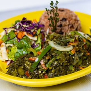 Side Callaloo & Saltfish