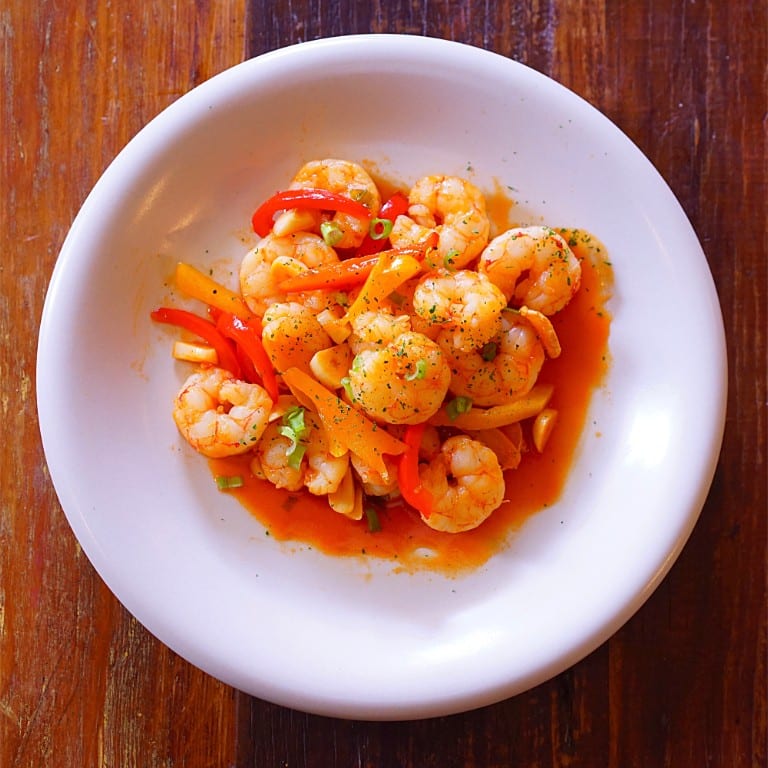 Shrimp Primavera.