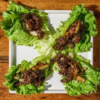 Bulgogi Lettuce Wraps