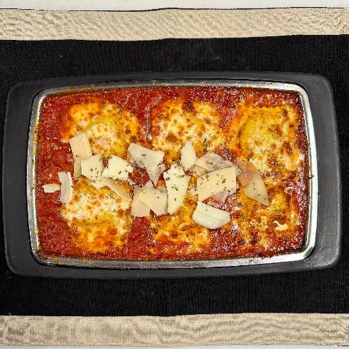 Three Cheese Ravioli.