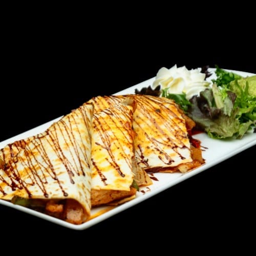 BBQ-Dila Quesadilla.