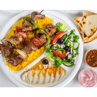 Beef Kabab Plate