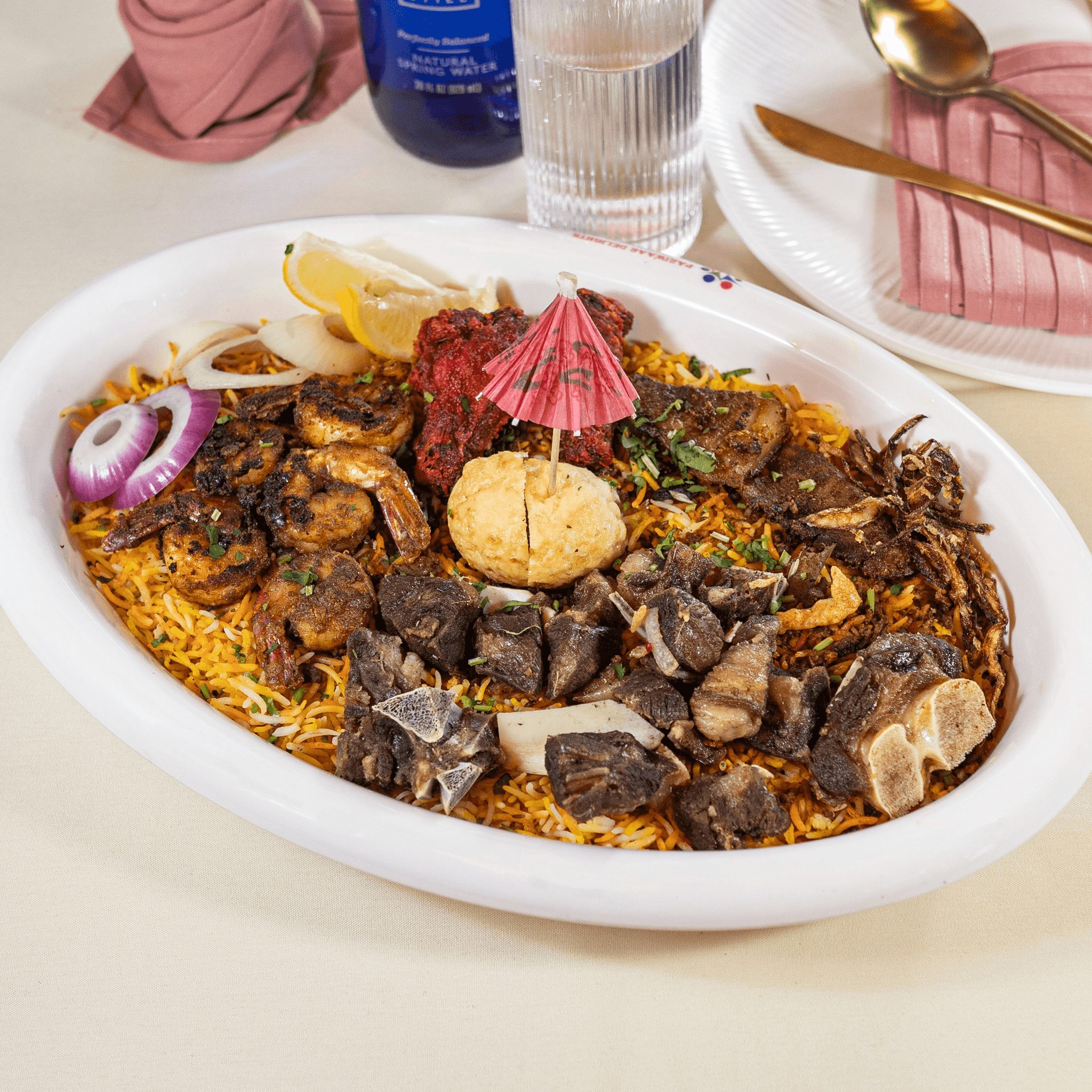 Pariwaar Butta Biryani.