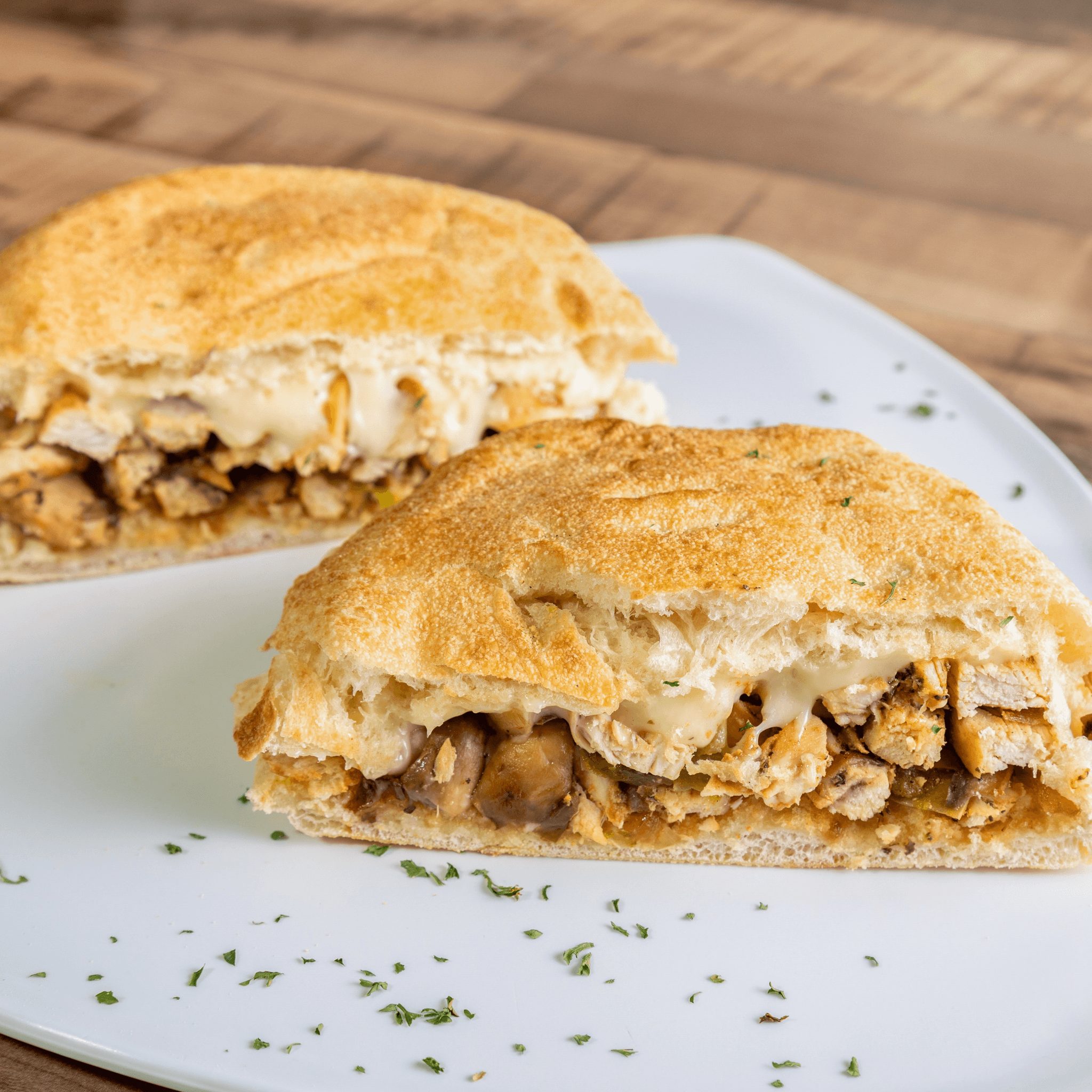 Chicken Philly Sandwich.