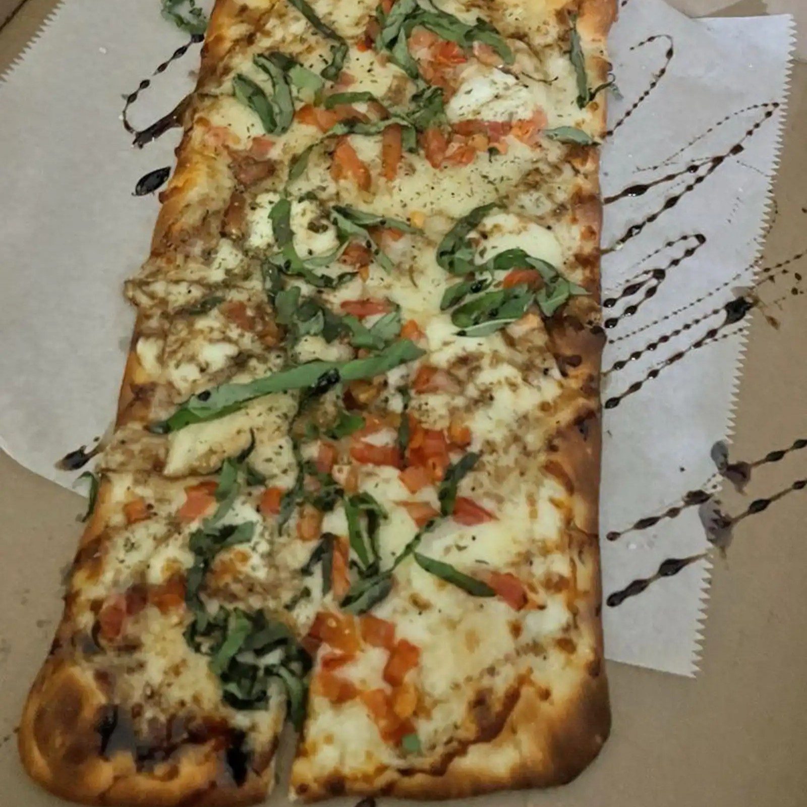 Margherita Flatbread.