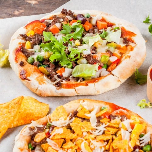 Taco Pizza (10.5" Gluten Free).