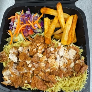 Hot Chicken Over Rice 