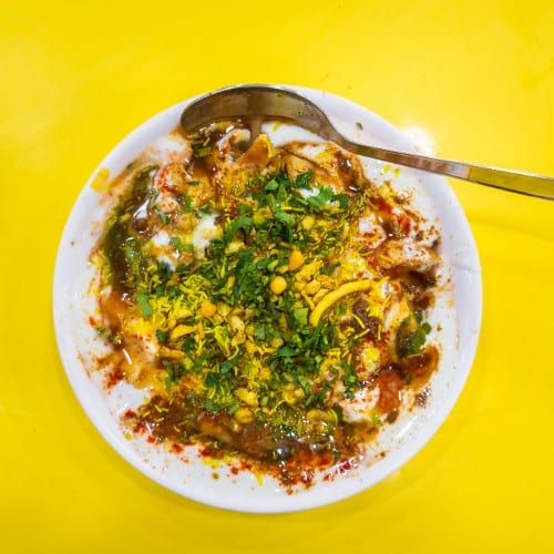 Samosa Chaat.