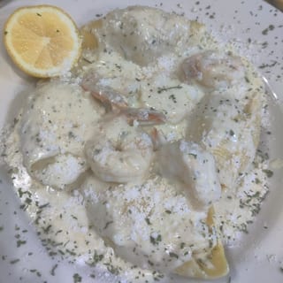 Shrimp Scampi Alfredo