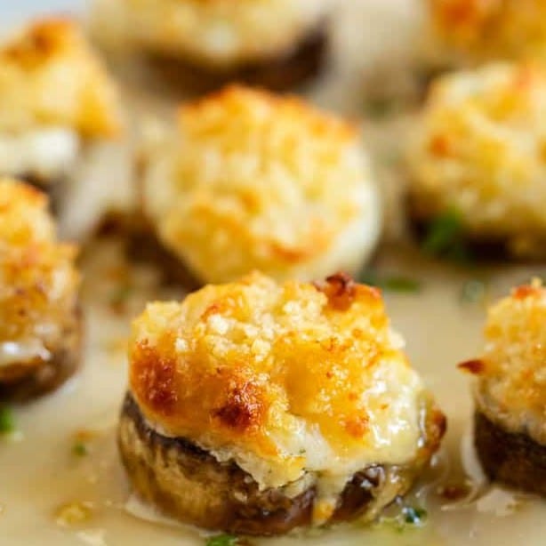 Stuffed Mushrooms.