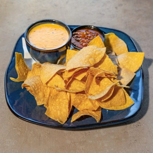 Chips and Queso.