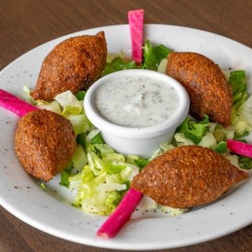 Fried Kibbeh.