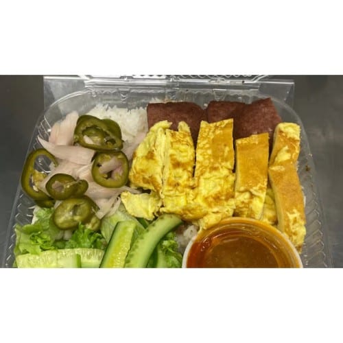 Spam & Egg Rice Bowl.