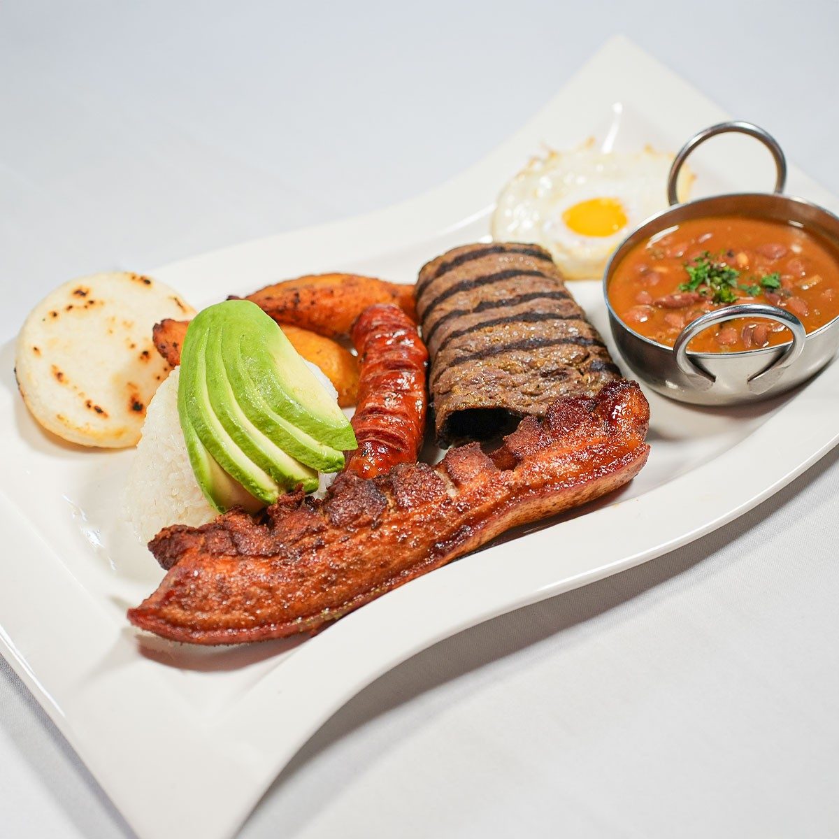 Colombian Paisa Platter / Bandeja Paisa.