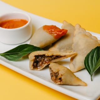 Pizza Triangles Dumpling
