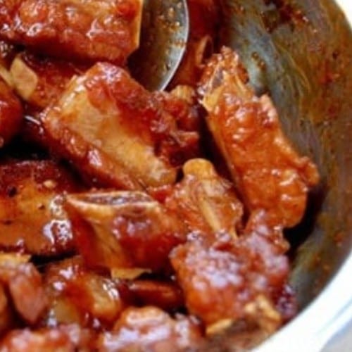 Salty Pork Ribs - Suon Ram Man.