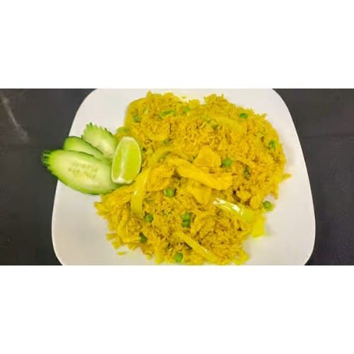 Dinner Kow Pad Poung Garee Fried Rice.