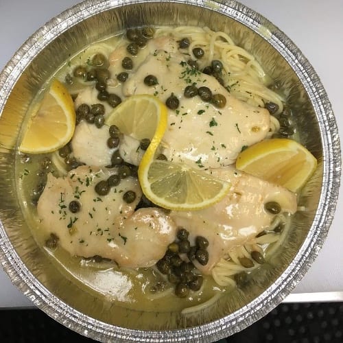 Chicken Piccata Lunch.
