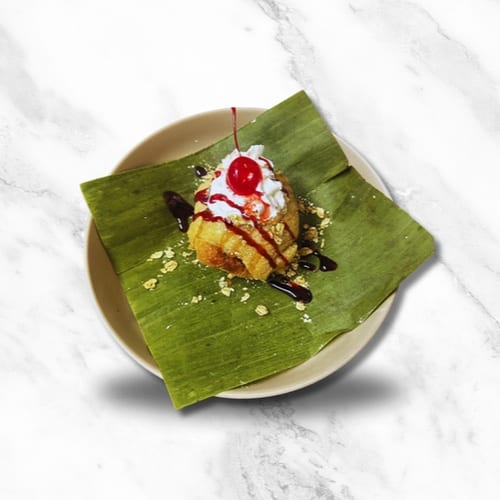 Fried Ice Cream- Taro.