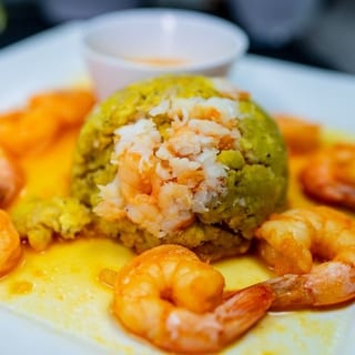 Mofongo camarones