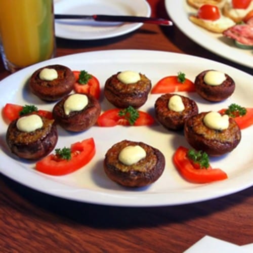 Stuffed Mushrooms.