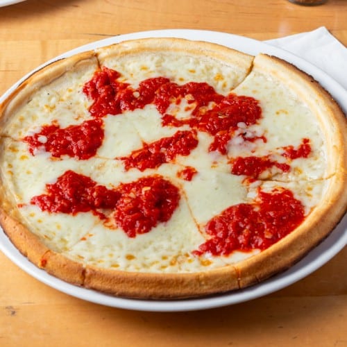 "Classic" Cheese Pizza.