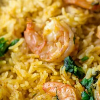 7. Shrimp Biryani