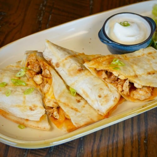 Grilled Chicken Quesadilla.